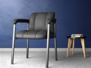 Caprice Low-Back Bonded Leather Visitor Chair