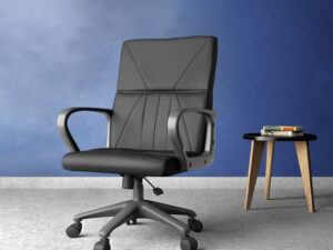 Cortina Mid-Back Bonded Leather Chair