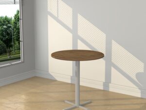 Timeless 36" Round Postleg Meeting Table 29" or 41" High - Various Colors