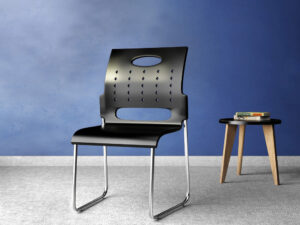 Technik Stacking Chair with Plastic Seat