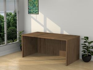 30" Deep x 60" or 71" Wide Standard Desk Shell - Various Colors