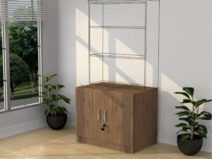 Two Door Storage Cabinet - Various Colors