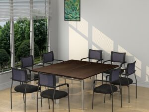 INSPIRE 60″ Deep x 60″ OR 71" Wide Meeting Table - Various colors