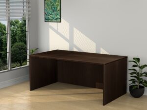 36" x 71" Standard Desk Shell - Various Color
