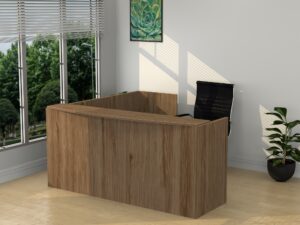 36" x  72" Reception Desk - L-SHAPED - Various Color