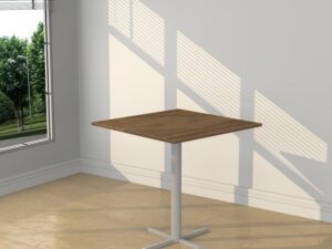 Timeless 36" Square Postleg Meeting Table 29" or 41" High - Various Colors