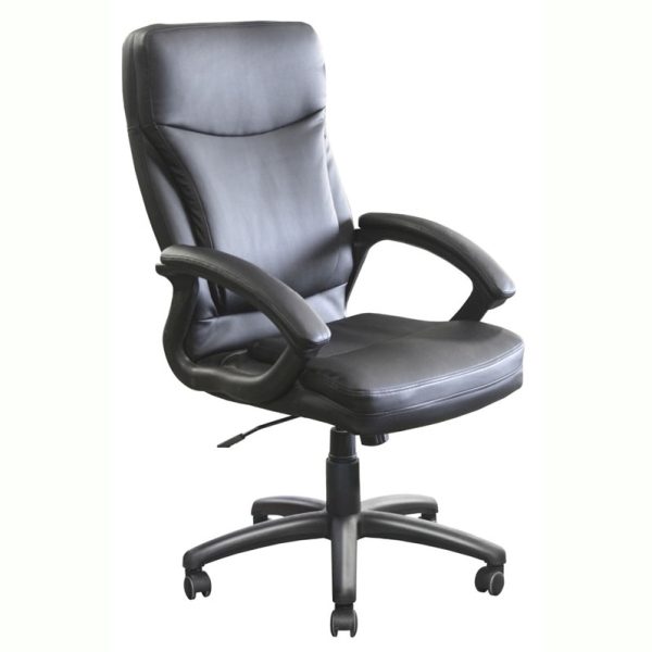 Ambrosia High-Back Bonded Leather Chair - Image 4