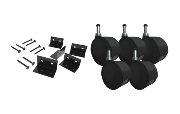 UniversalPedCaster (SET of 5)