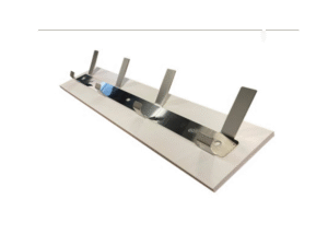 24" Wide Coat Hook Bar with Mount Board