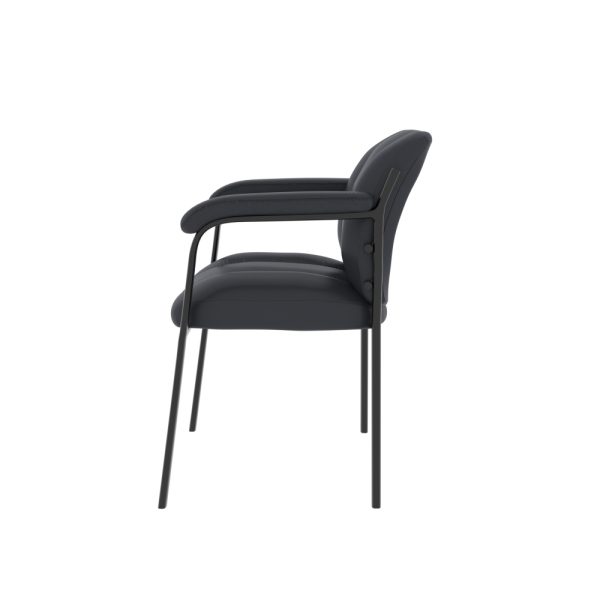Caprice Low-Back Bonded Leather Visitor Chair - Image 3