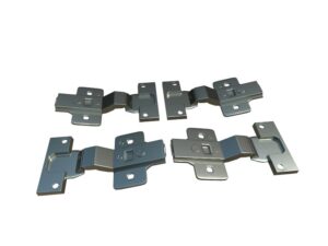 Set of 2 Hinges for Outer Doors on Hutches