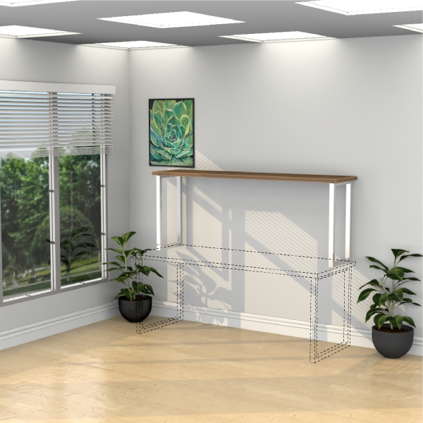 18" x 71" Serving Station (without Desk) - Various Color