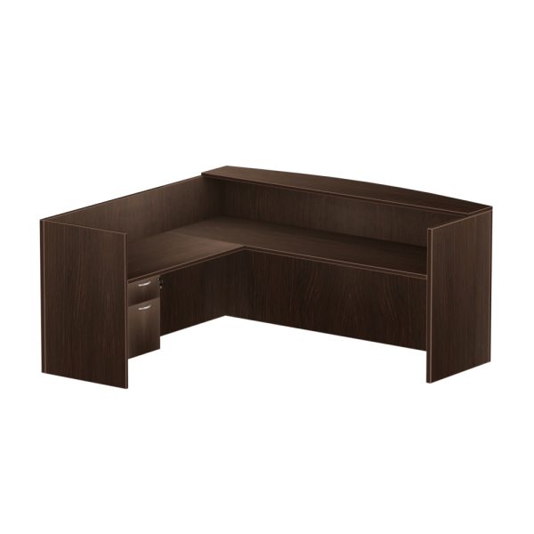 Timeless 72" x 72" Reception Desk - Various Colors - Image 4