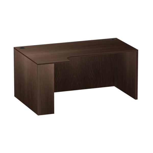 36" x 72" Extended Corner (LEFT OR RIGHT) Credenza - Various Color - Image 2