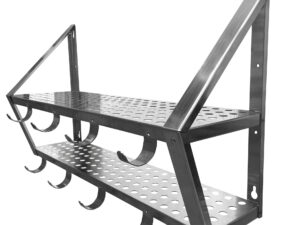 Industrial Strength 48" Shelving with Hooks
