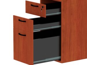 Box/Box/File Pedestal - Cherry Color
