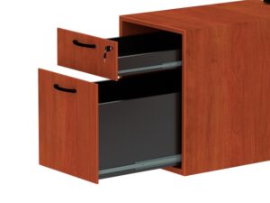 Box/File Suspended Pedestal - Cherry Color