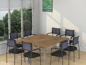 Inspire 48″ Deep X 60″ or 71" Wide Meeting Table- Various colors
