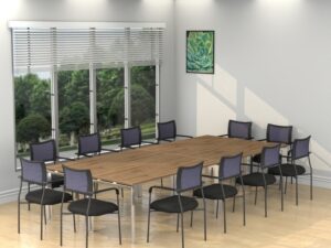 Inspire 60" Deep x 120" OR 142" Wide Meeting Tables - Various colors