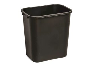 Waste Basket 26 Liter Rectangular Black